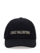 BLACK COTTON HATS Valentino Garavani BLACK 58