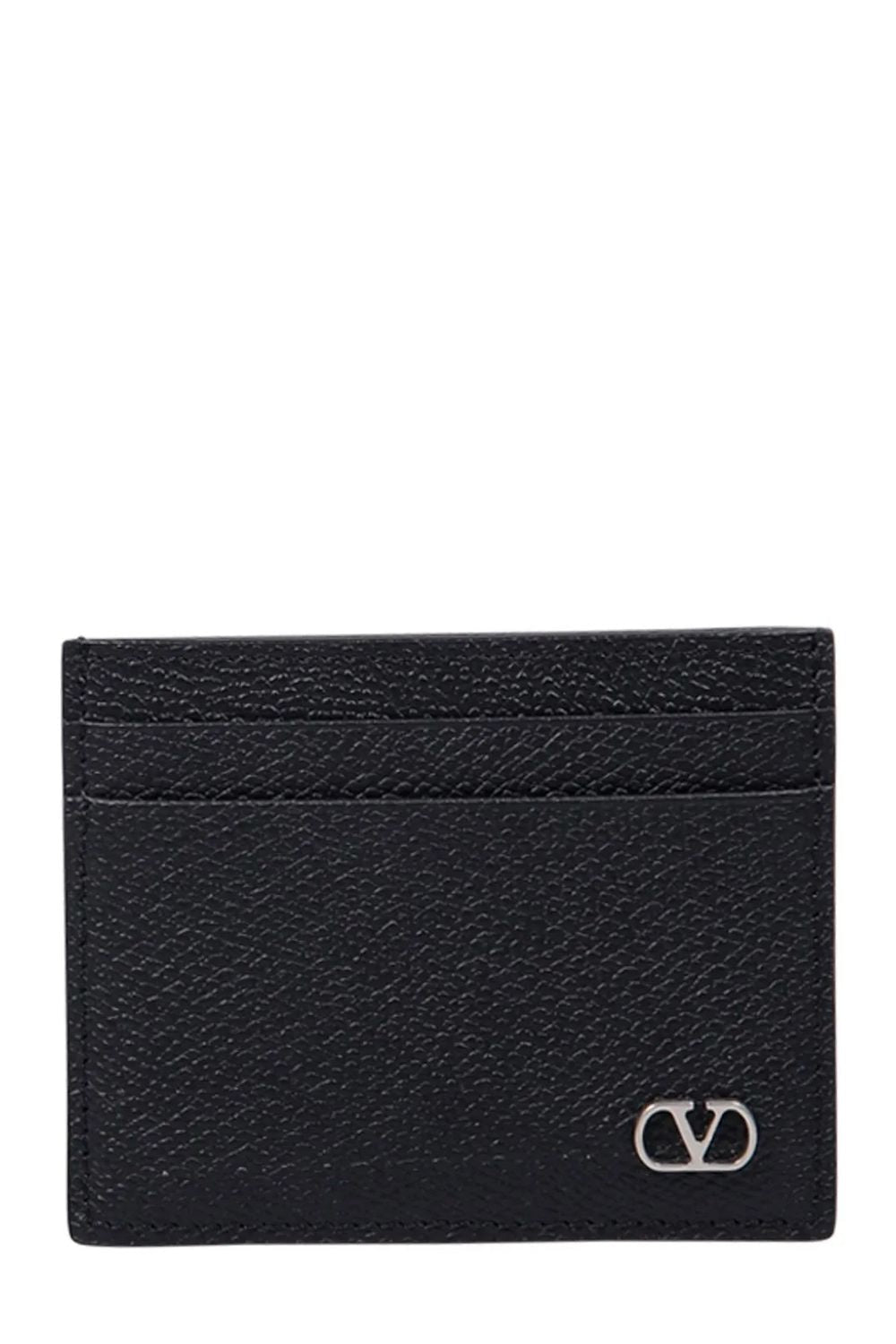 BLACK LEATHER WALLETS Valentino Garavani BLACK UNI
