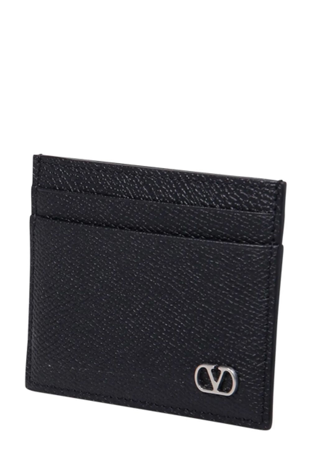 BLACK LEATHER WALLETS Valentino Garavani