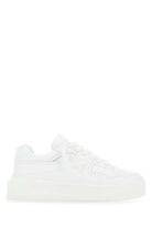 WHITE NAPPA LEATHER ONE STUD XL SNEAKERS Valentino Garavani WHITE 40.5