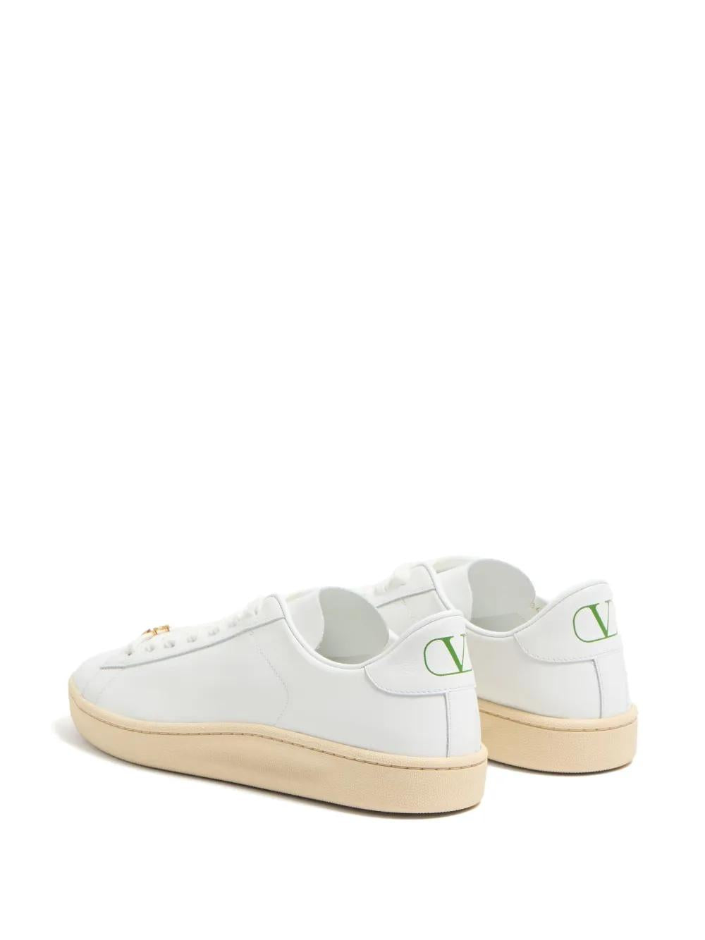 WHITE LEATHER SNEAKERS Valentino Garavani
