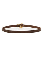BROWN LEATHER BELTS Valentino Garavani BROWN 100
