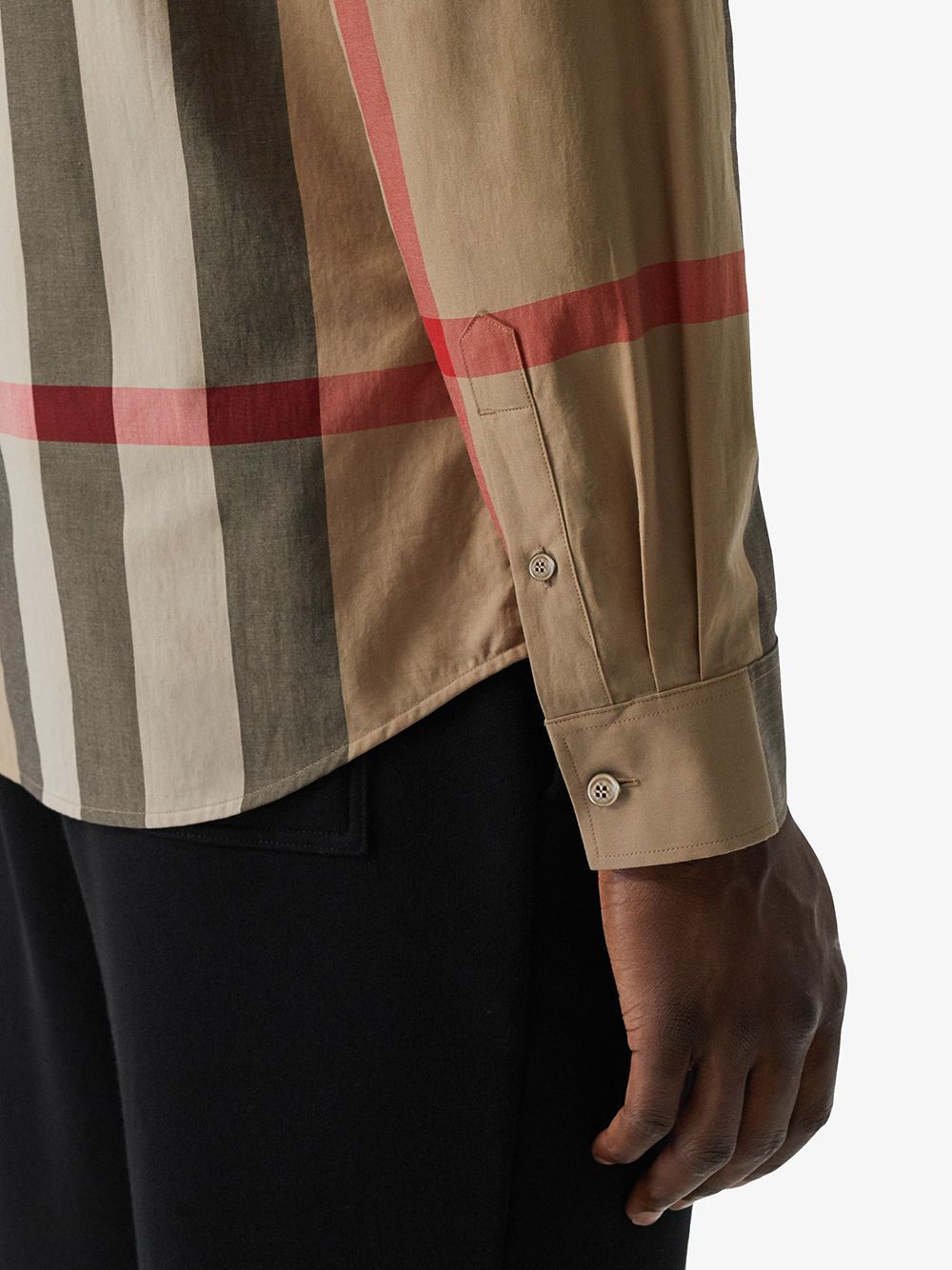 PRINTED POPLIN SHIRT Burberry