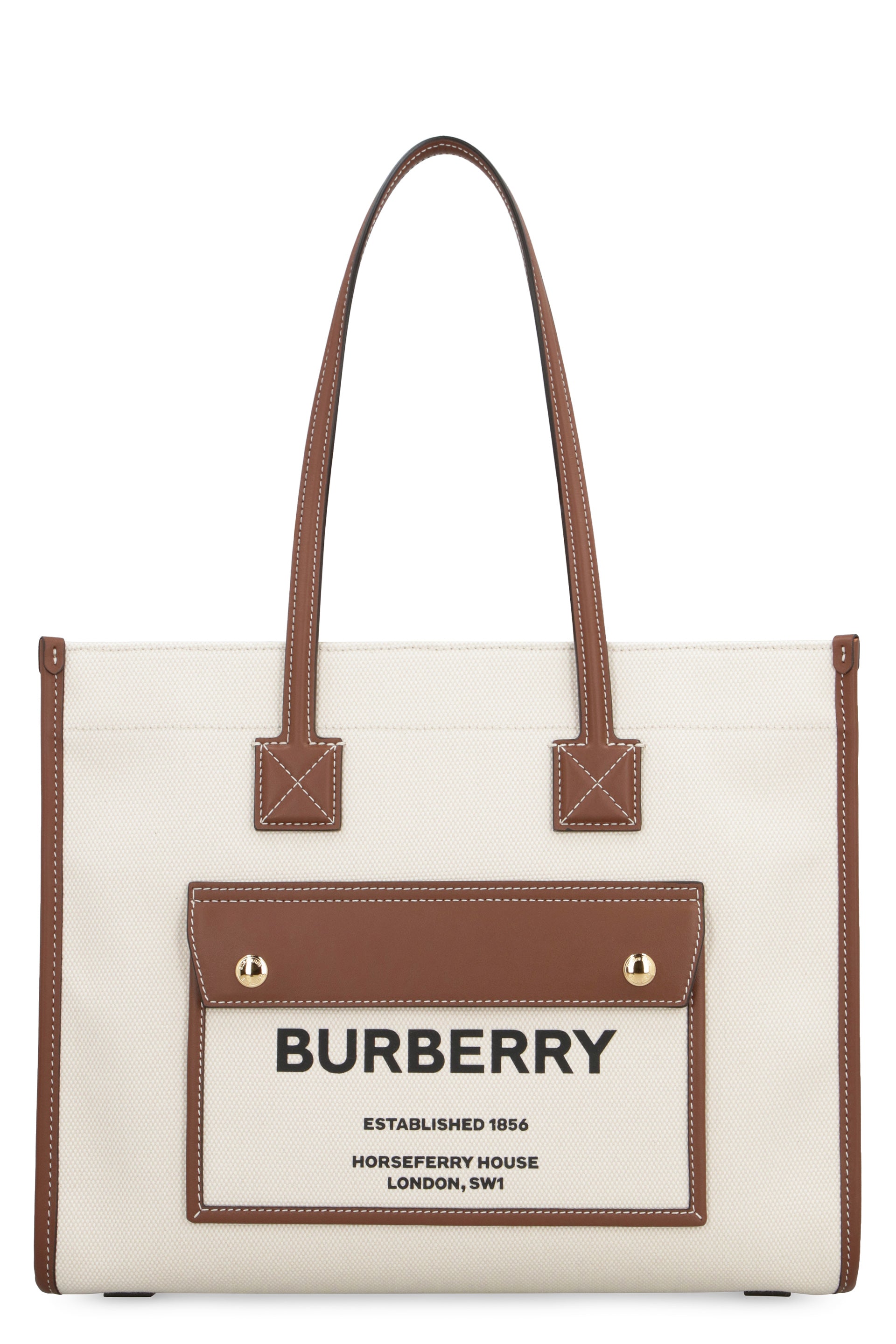 FREYA CANVAS TOTE BAG Burberry