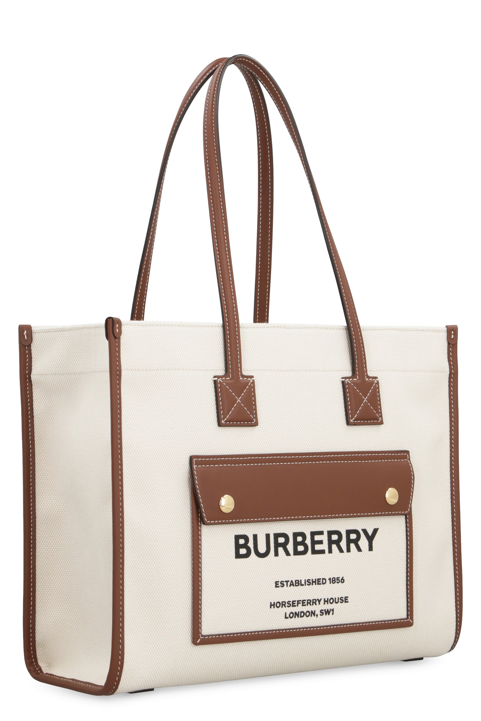 FREYA CANVAS TOTE BAG Burberry