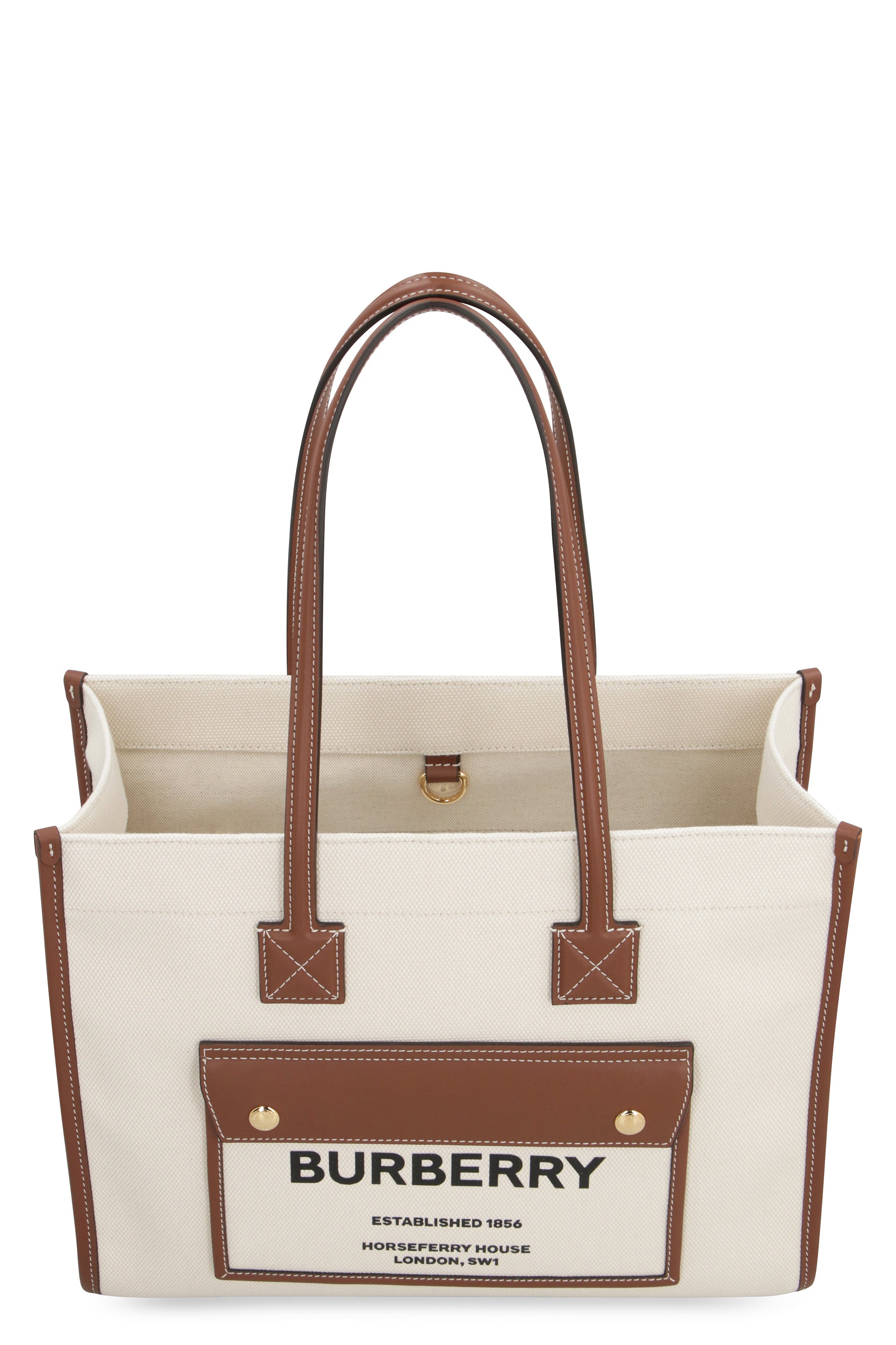 FREYA CANVAS TOTE BAG Burberry