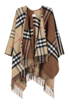 WOOL AND CASHMERE CAPE Burberry Multicolor TU