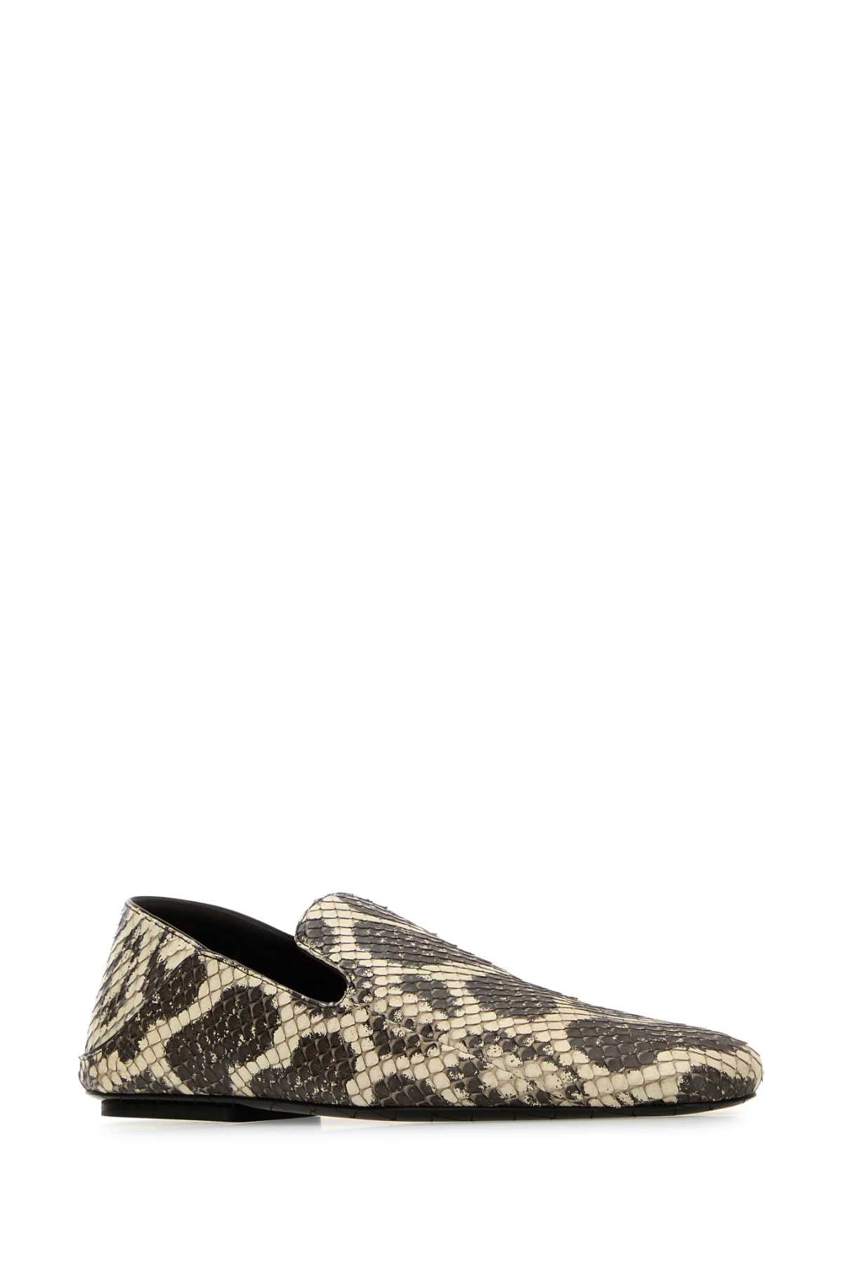 MULTICOLOR LEATHER ADAMO SLIPPERS Bottega Veneta