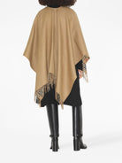 CAMEL WOOL CAPE Burberry
