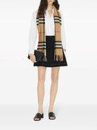 CHECKED CASHMERE SCARF Burberry