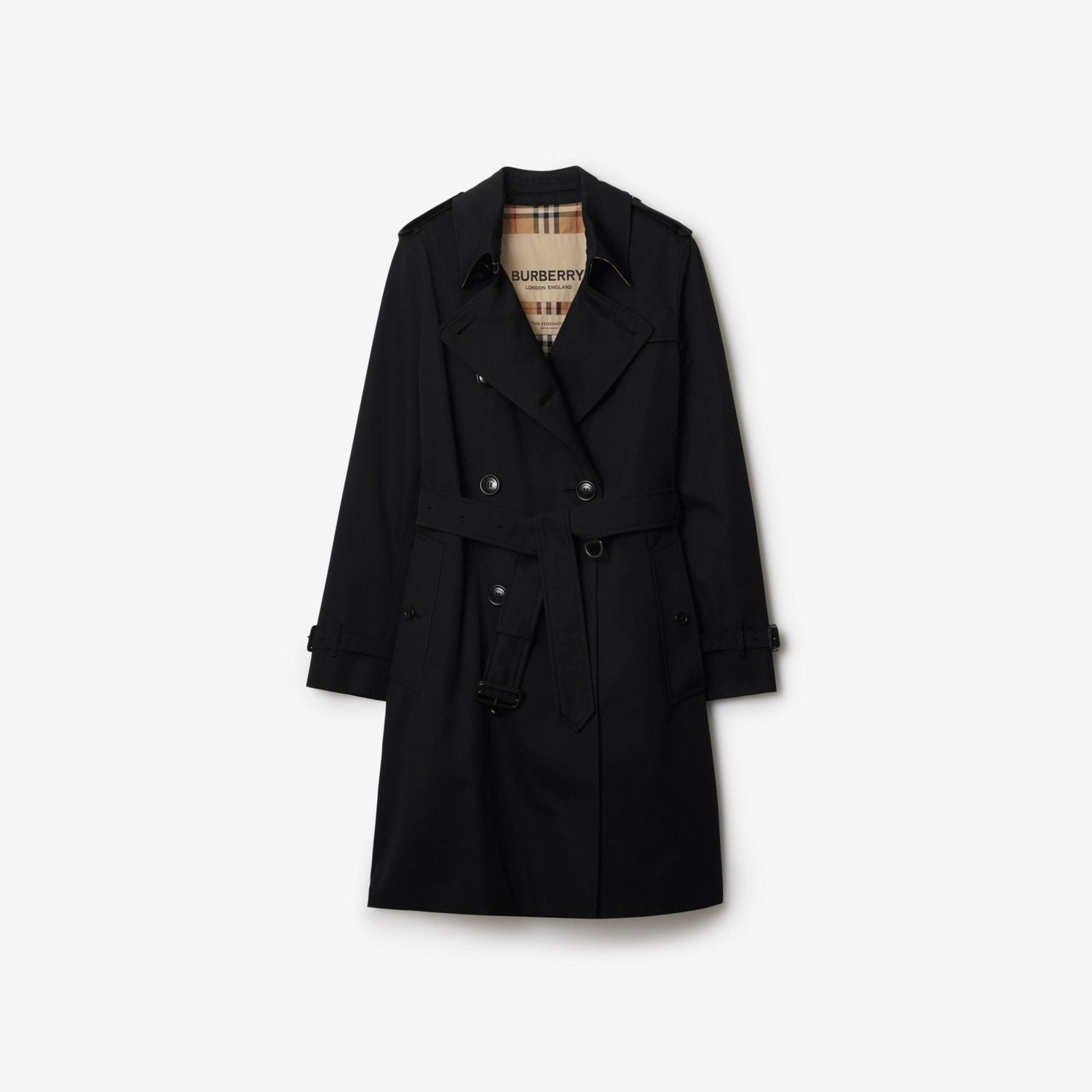 COTTON TRENCH COAT Burberry black 12