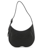 LEATHER BLACK SHOULDER BAG Burberry BLACK U
