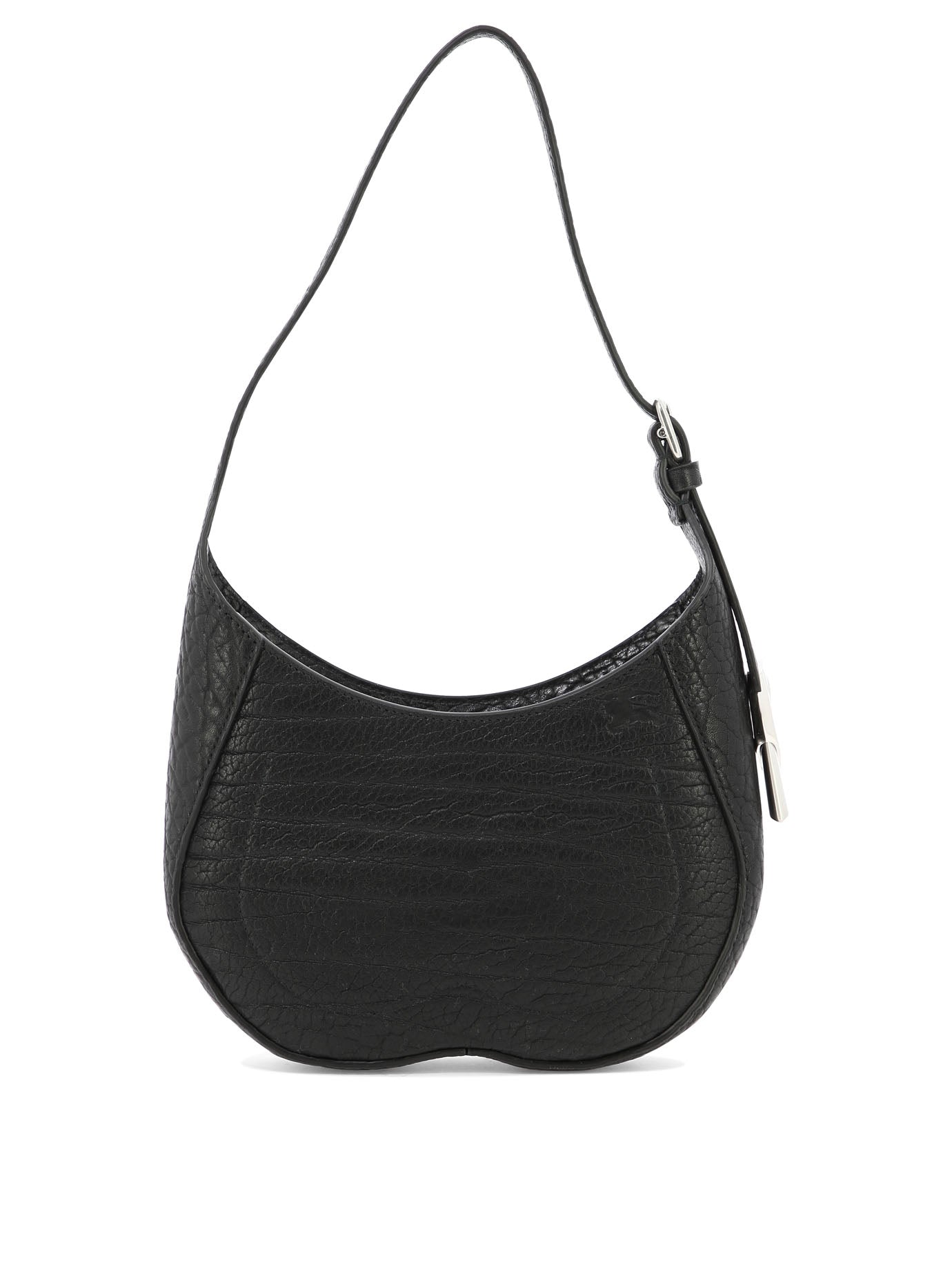 LEATHER BLACK SHOULDER BAG Burberry