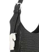 LEATHER BLACK SHOULDER BAG Burberry