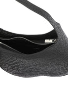 LEATHER BLACK SHOULDER BAG Burberry