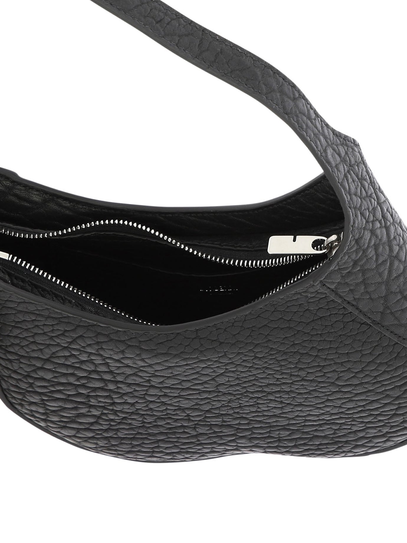 LEATHER BLACK SHOULDER BAG Burberry