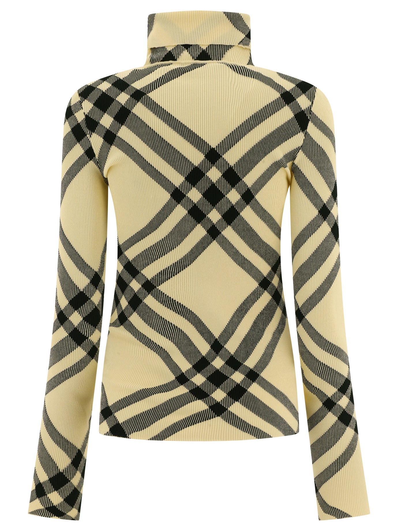 BEIGE POLYESTER KNITWEAR Burberry