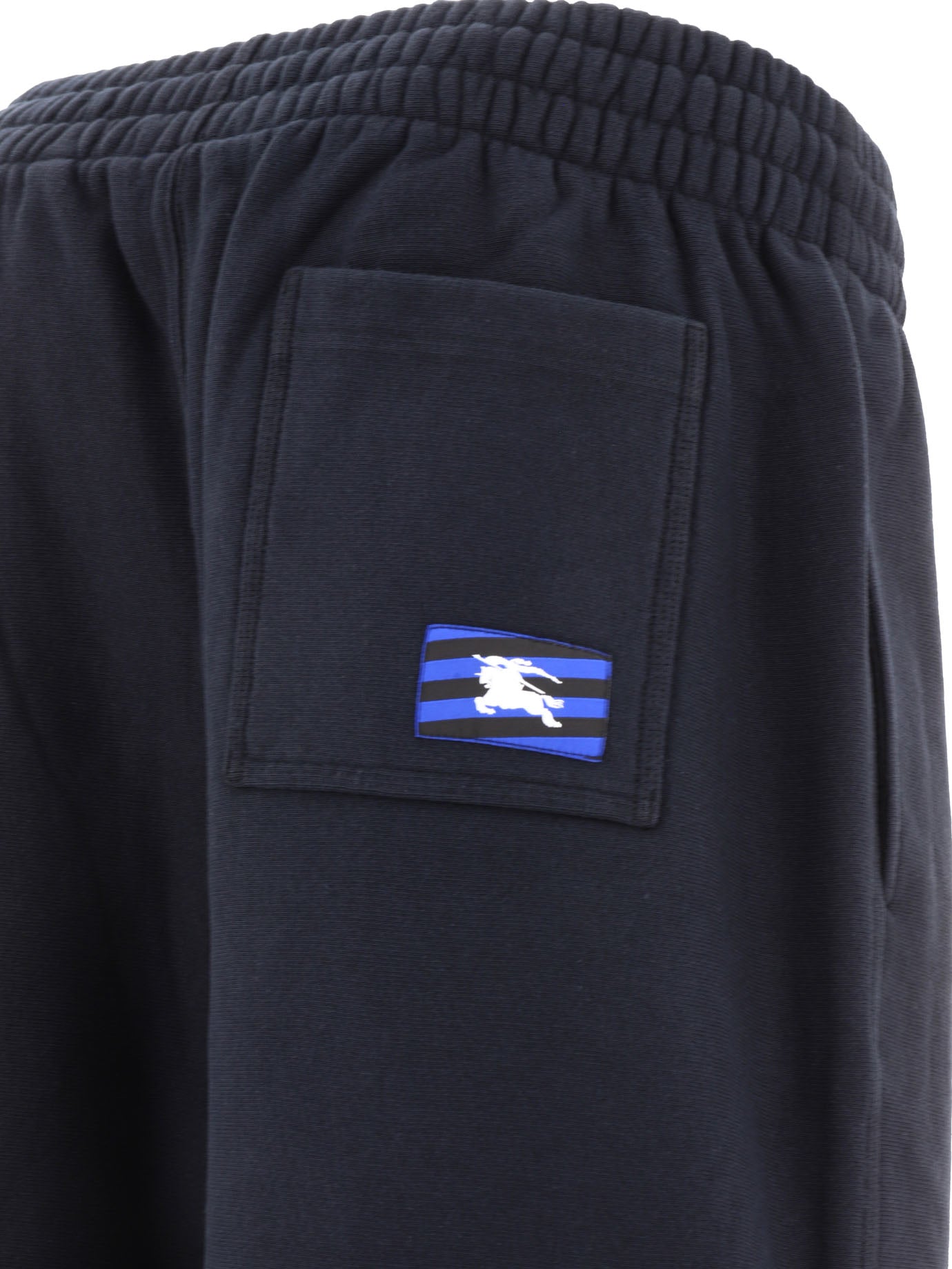 BLACK COTTON SHORTS Burberry