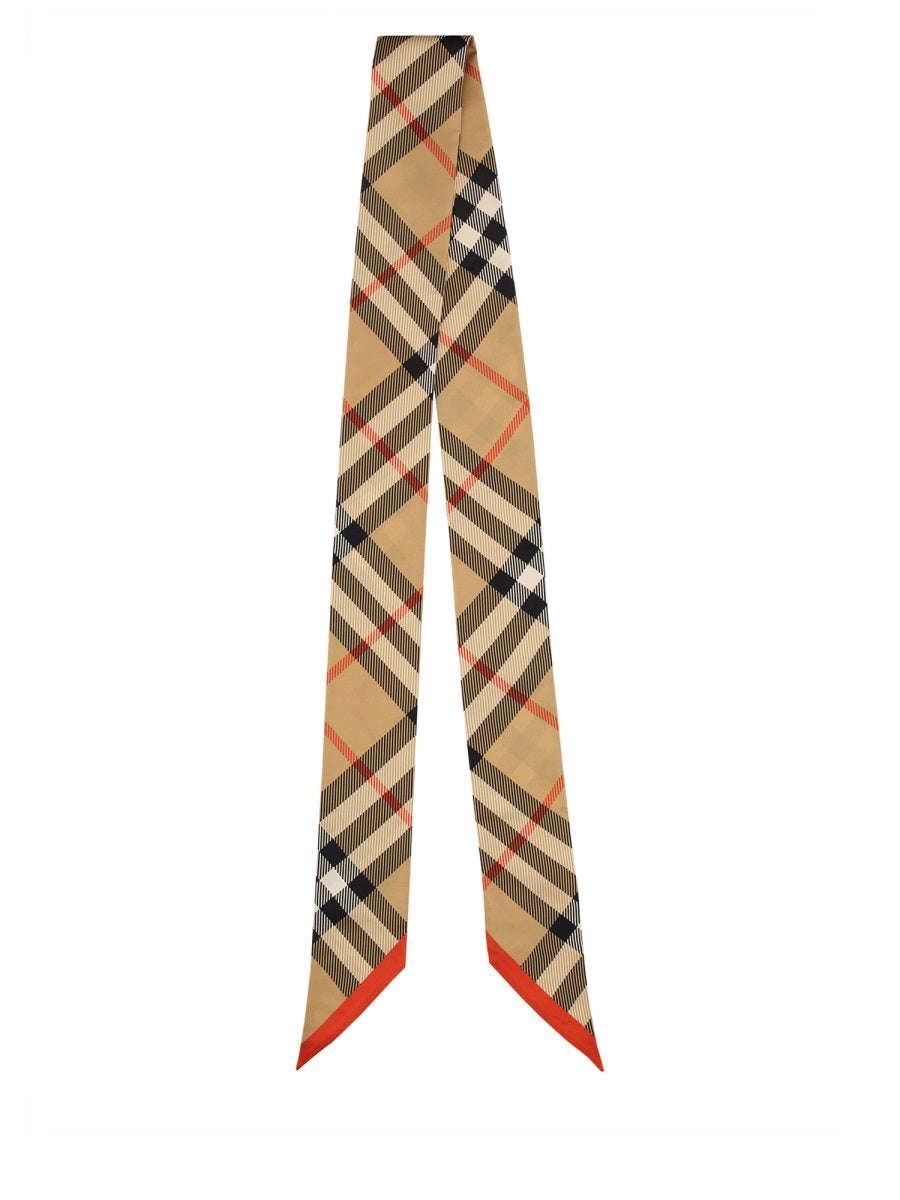 SILK SCARF Burberry BEIGE UNI