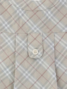 CHECK COTTON PLAYSUIT BURBERRY KIDS