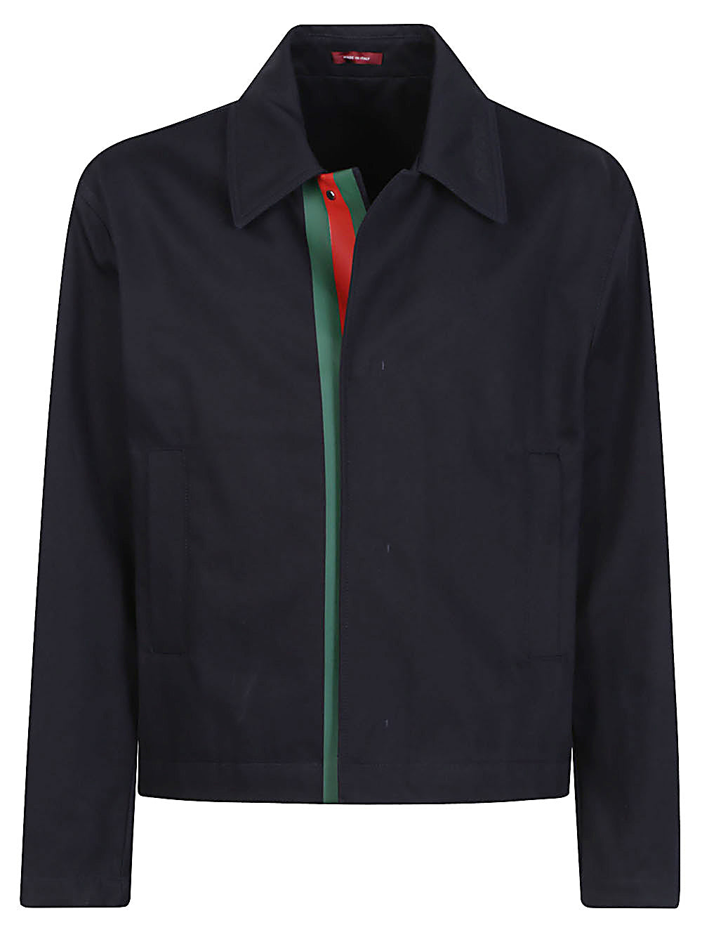 MIDNIGHT BLUE GABARDINE JACKET Gucci BLACK 50