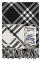CHECKED CASHMERE SCARF Burberry