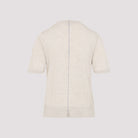 NUDE & NEUTRALS WOOL T-SHIRT Burberry
