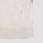 NUDE & NEUTRALS WOOL T-SHIRT Burberry