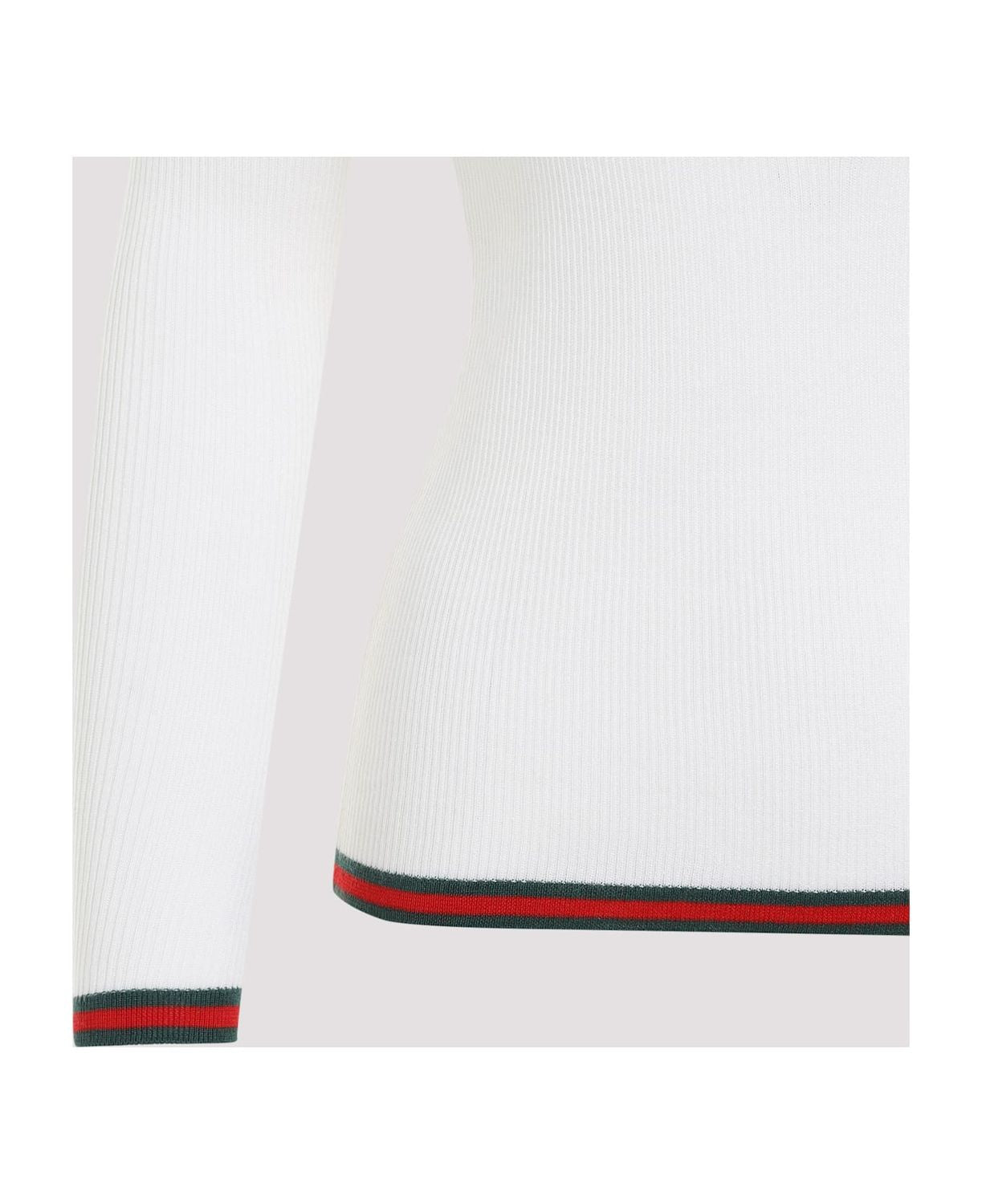 CASHMERE AND SILK POLO SHIRT Gucci