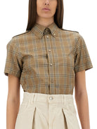 EMBROIDERED POPLIN SHIRT Burberry