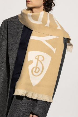 BEIGE WOOL SCARF Burberry