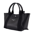 BLACK LEATHER BIARRITZ SHOPPING BAG Balenciaga