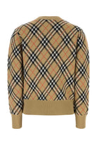 EMBROIDERED WOOL BLEND SWEATER Burberry