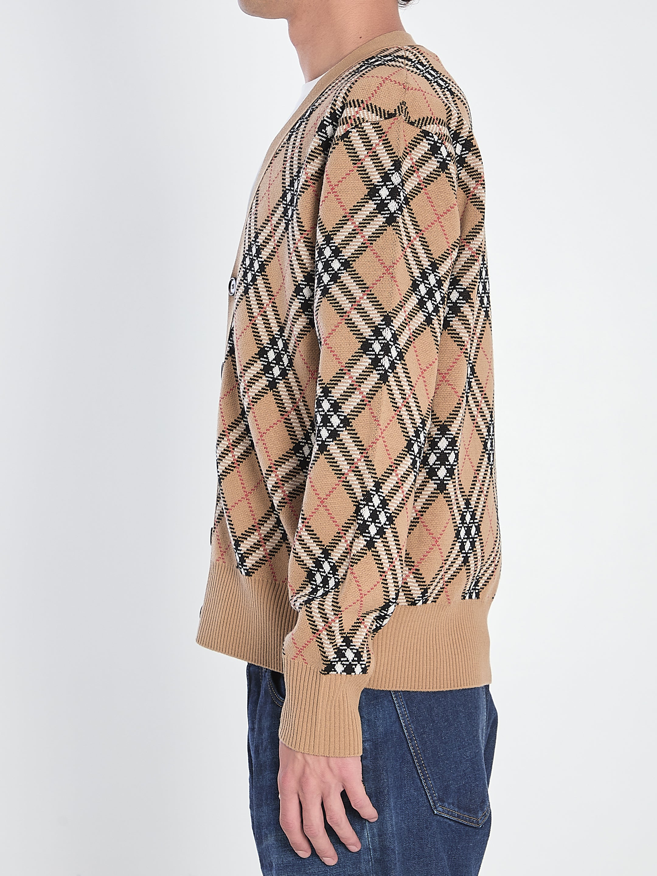 WOOL-BLEND CARDIGAN Burberry