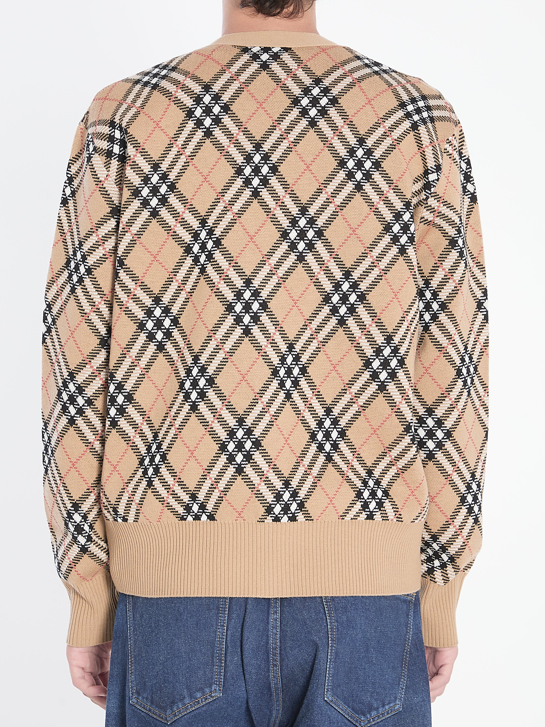 WOOL-BLEND CARDIGAN Burberry