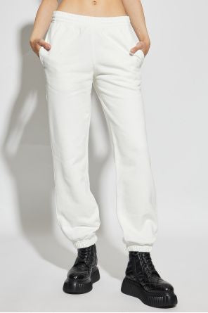 COTTON TROUSERS IN WHITE Burberry