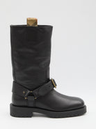 SADDLE BOOTS Burberry BLACK 39