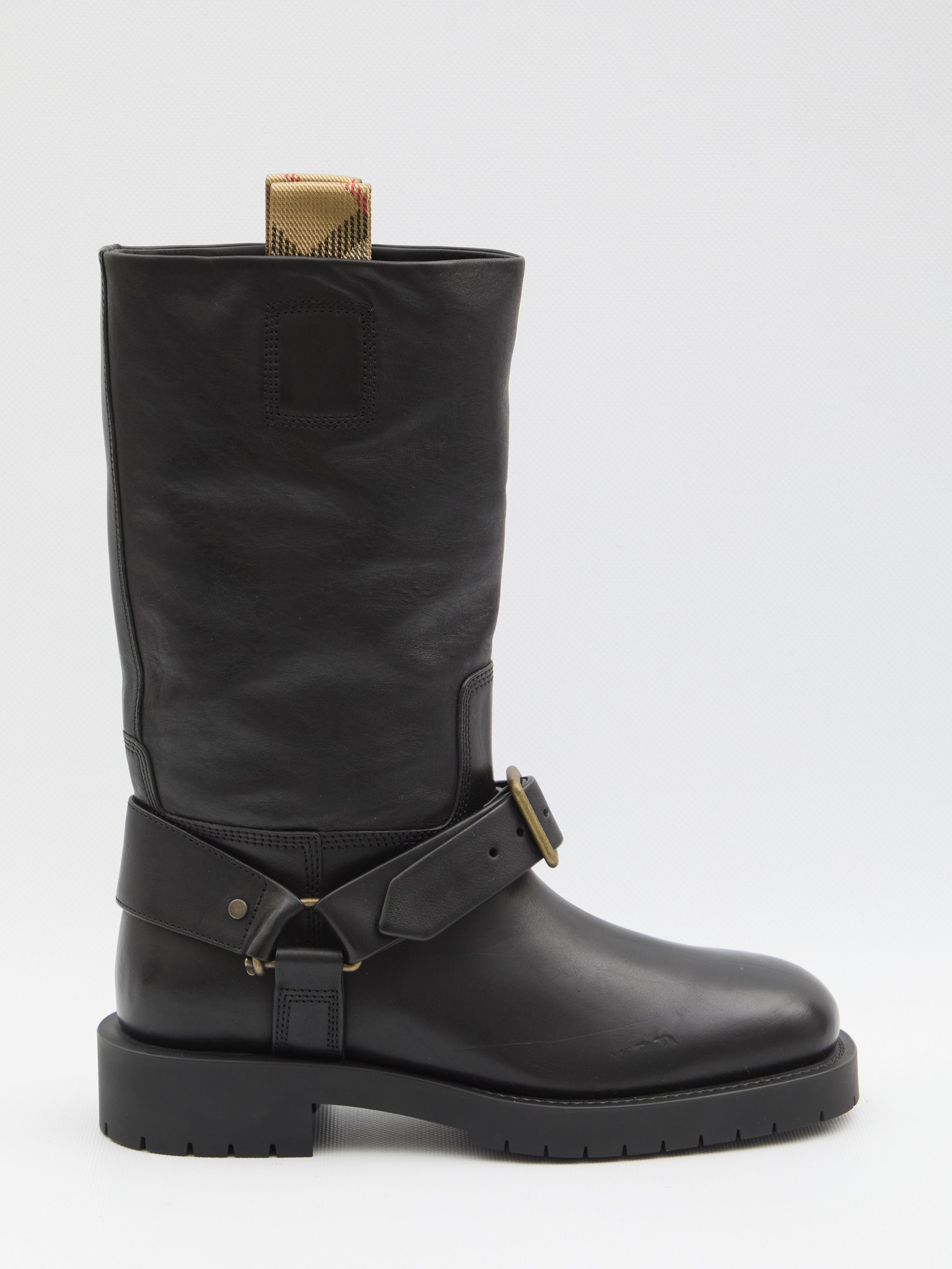 SADDLE BOOTS Burberry BLACK 39