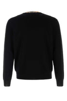 BLACK WOOL SWEATERS Burberry BLACK S