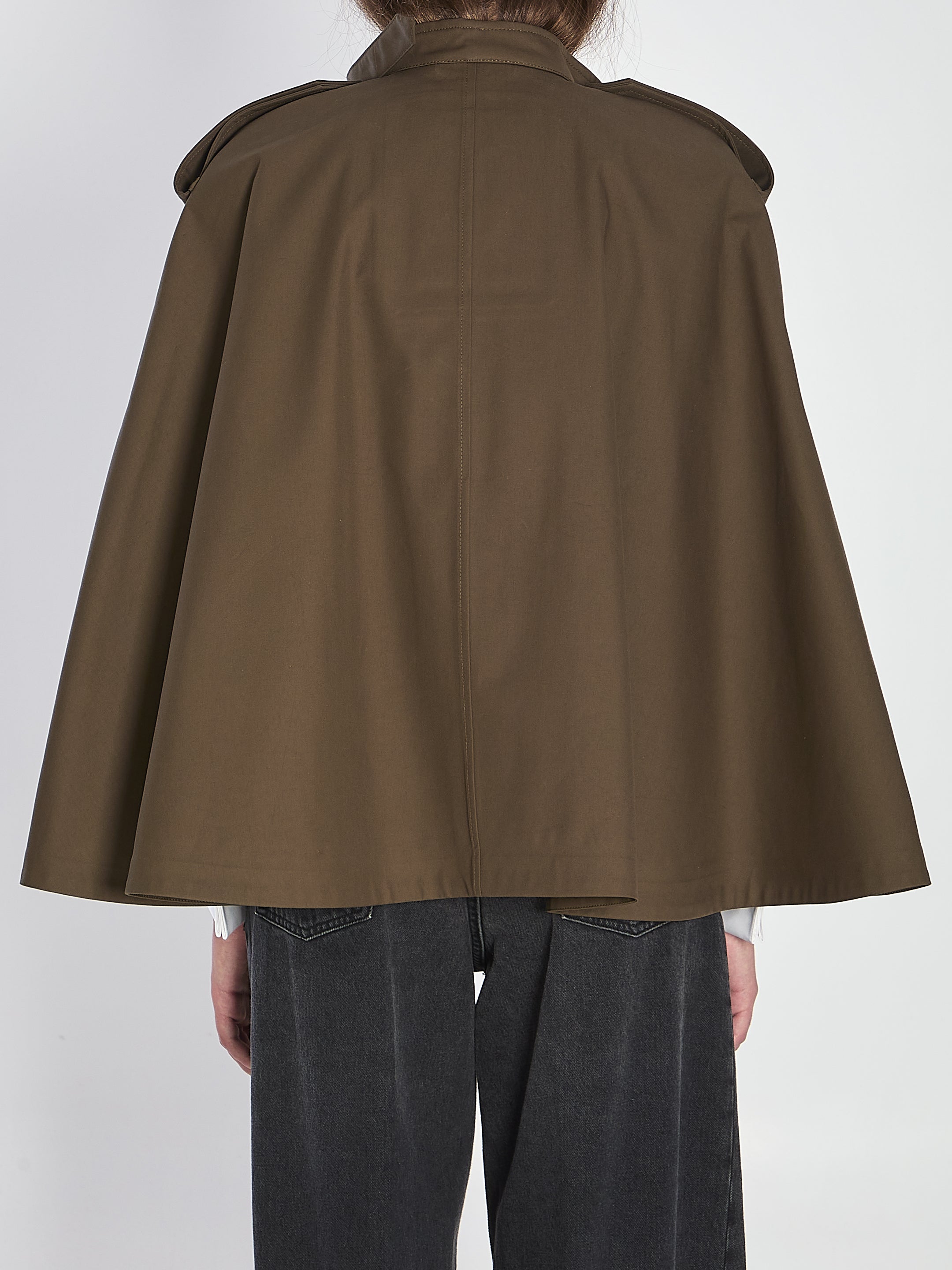 JUNIPER COTTON CAPE Burberry