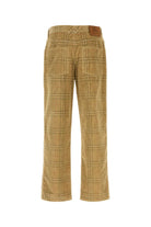 EMBROIDERED CORDUROY PANT Burberry CHECKED 52