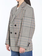 DOUBLE-BREASTED CHECK BLAZER Bottega Veneta