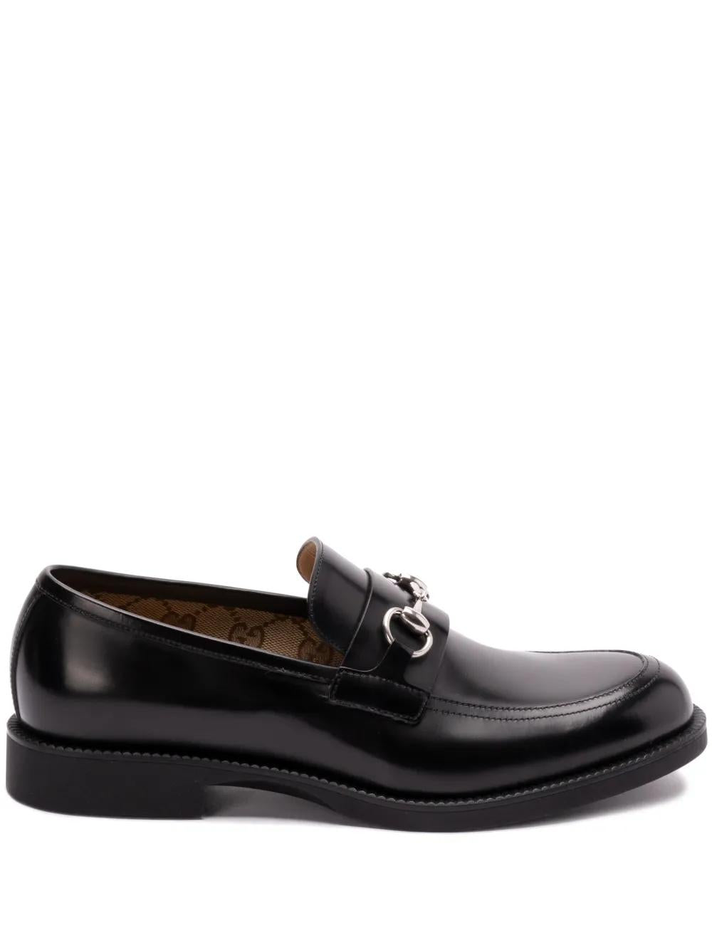 MOCCASIN WITH CLAMP Gucci BLACK 6