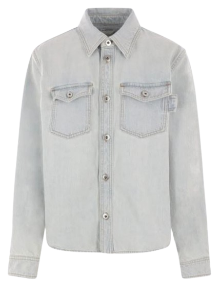 DENIM SHIRT Bottega Veneta LIGHT BLUE 38