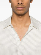 STRIPED TUNIC SHIRT Saint Laurent