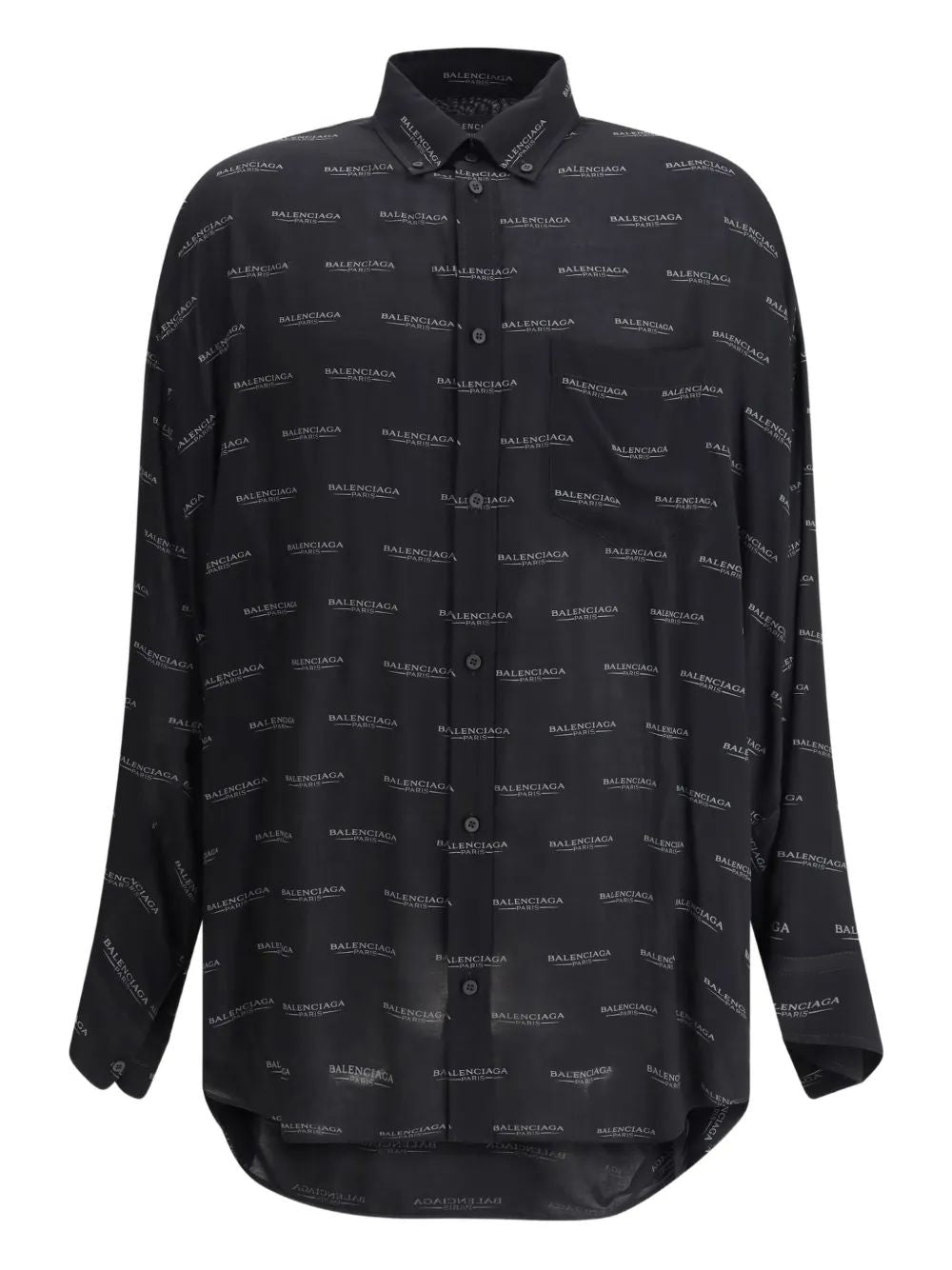 BLACK GREY CLOTHING SHIRTS Balenciaga BLACK GREY XS