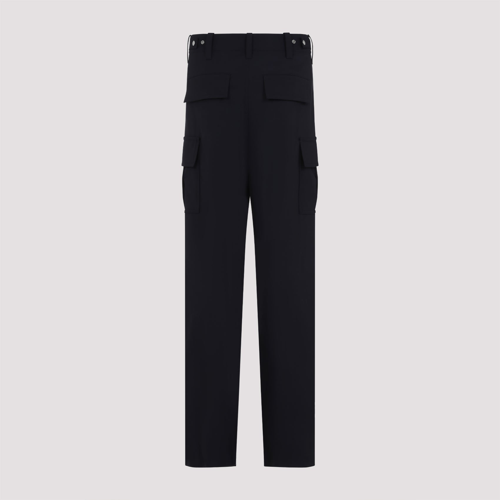 MIDNIGHT BLUE WOOL CARGO PANT Bottega Veneta