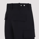 MIDNIGHT BLUE WOOL CARGO PANT Bottega Veneta