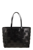 JAPAN TOTE - WOVEN LEATHER BAG Dragon BLACK ONE SIZE