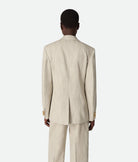 DOUBLE-BREASTED VISCOSE AND SILK JACKET Bottega Veneta